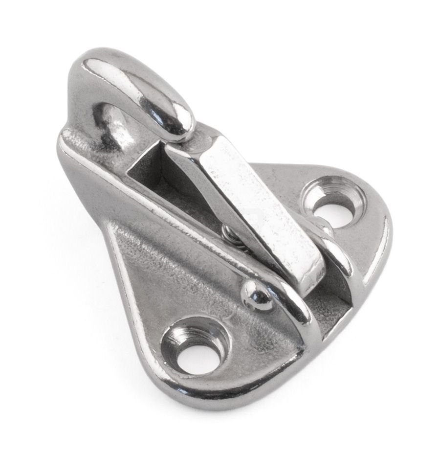 Spring Loaded Fender Hooks - 316 / A4 Stainless Steel