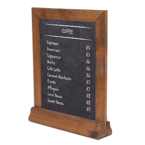 Framed Table Top Chalkboard