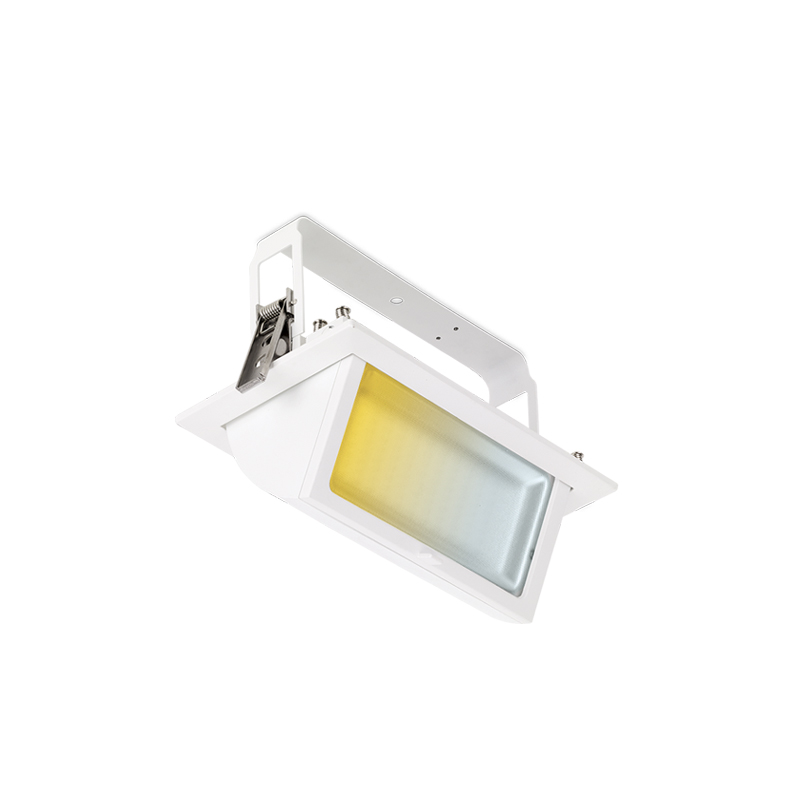 Aurora Prysim 45W IP65 Adjustable Rectangular CCT LED Wallwasher