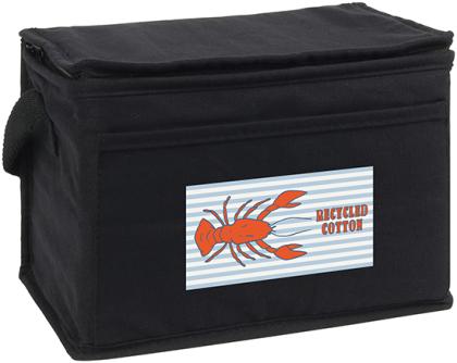Marden Eco 6 Can  8oz Recycled Cotton Cooler Bag