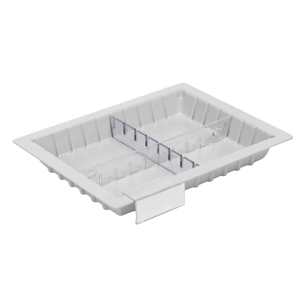 ABS Dividable Tray – Half Section – 50mm Deep