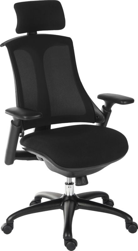 Specialising In Luxury Mesh Executive Office Chair - Black or Red Mesh Option - RAPPORT UK