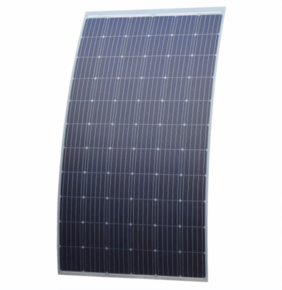330W Semi-Flexible Solar Panel With Rear Junction Box (Made In Austria)