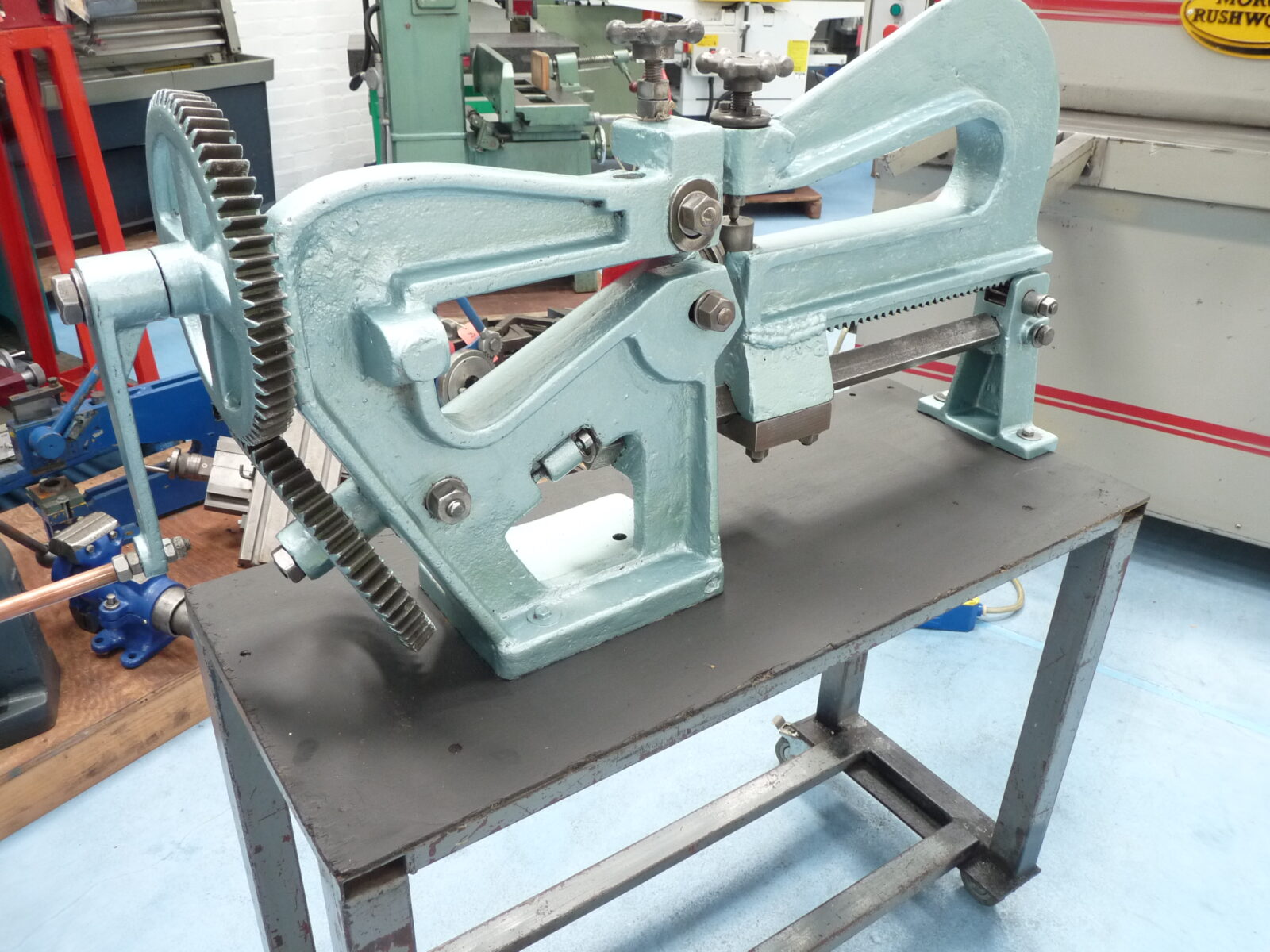Hand Operated Circle Cutter On Stand