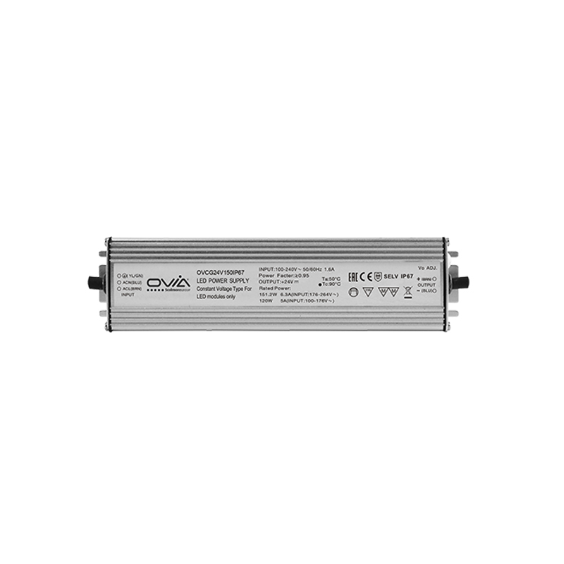 Ovia IP67 24V Constant Voltage Compact LED Driver 150W