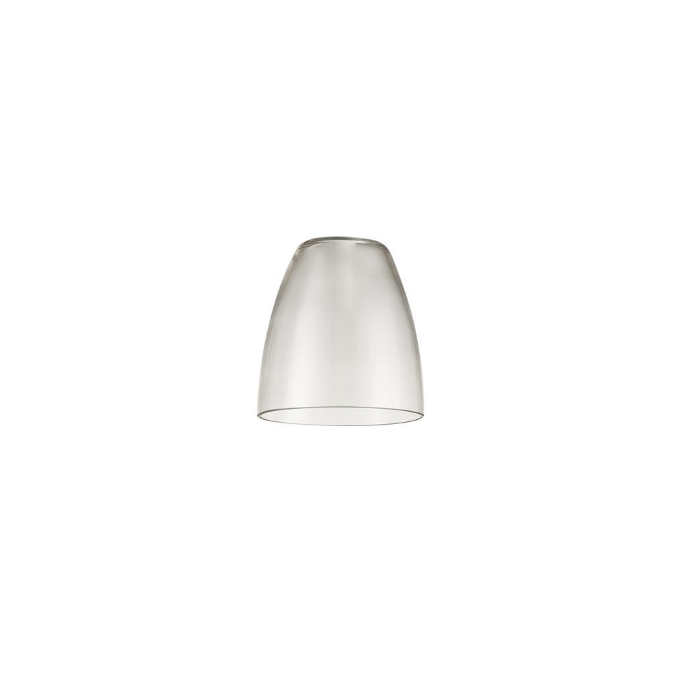 Luxuria Glorelle Cylinder 14cm Glass Shade (A) Clear