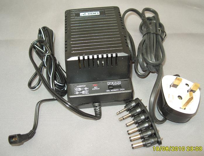 3/6/9/12V 1000ma Transformer/Power Supply
[Charger 12V]