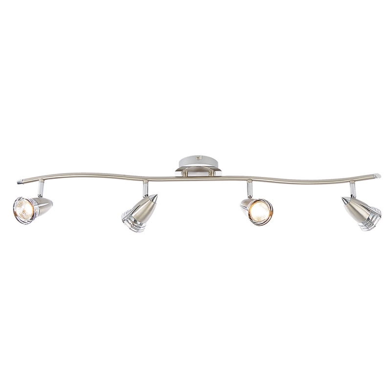 Forum Elara Quad Spotlight Satin Nickel/Chrome