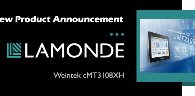New Product Announcement: Weintek cMT3108XH Wide Viewing Angle HMI