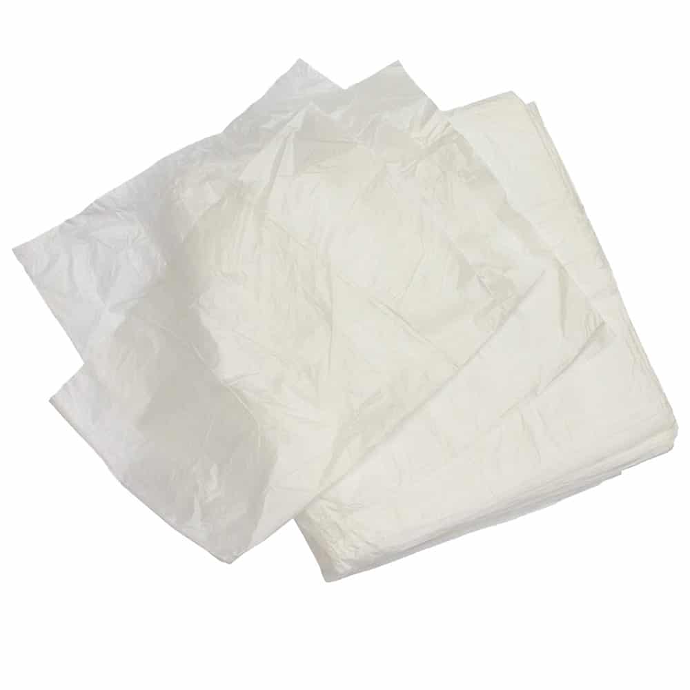 High Quality Square White Bin Liners 10&#215;100 For Schools