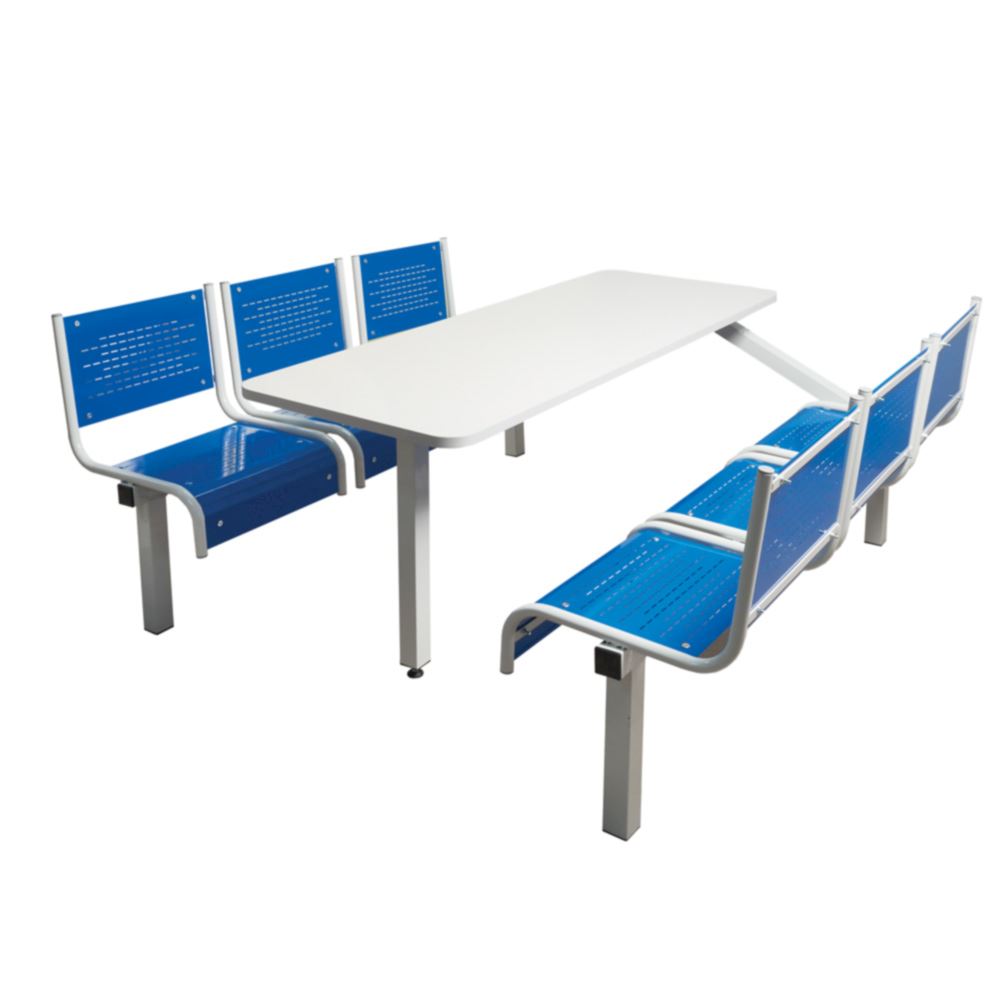 Break Out 6 Seat Steel Canteen Set - Fully Welded