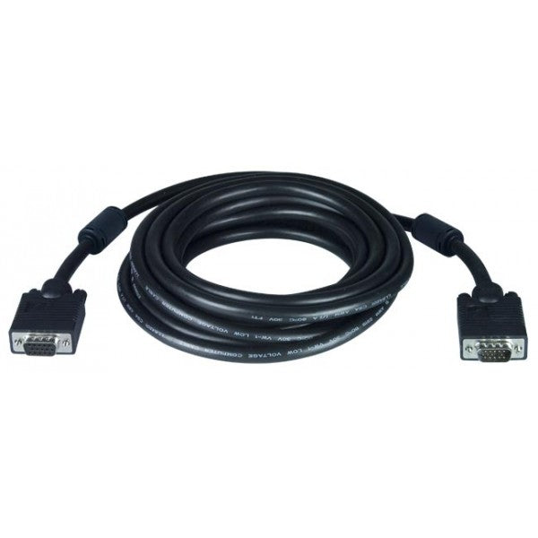VGA Monitor Cables with Ferrites Male-Male 3m