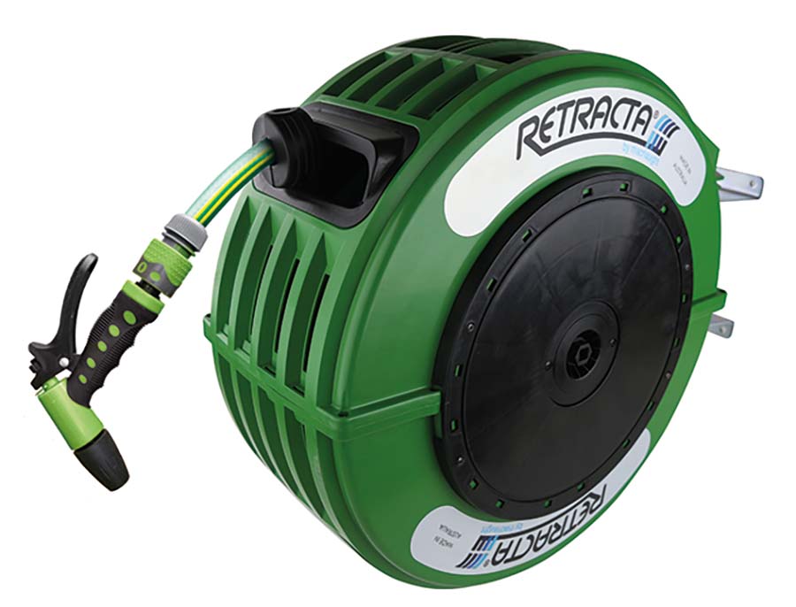REDASHE Green Reel Complete With Hose And Spray Gun