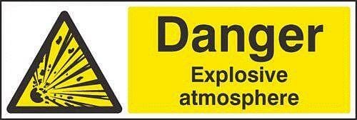 Danger explosive atmosphere BS5499