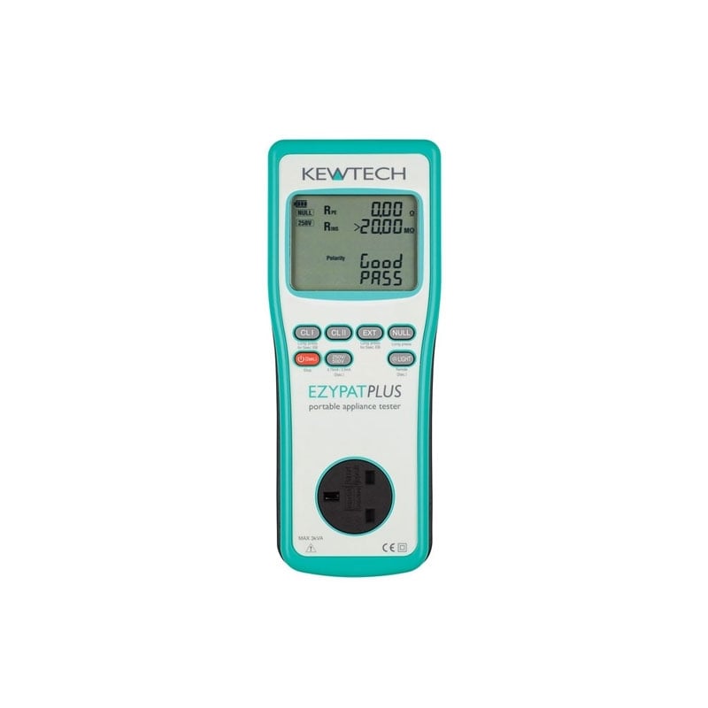 Kewtech EZYPAT Battery Powered PAT Tester