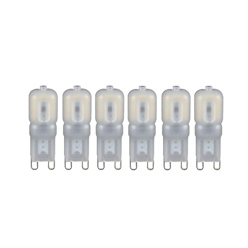 Forum G9 Non-Dimmable LED Lamps 2.5W 4000K (Pack of 6)