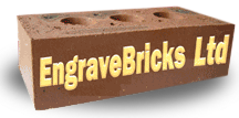 Commemorating people and projects with engraved bricks
