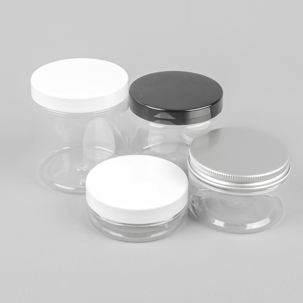 Suppliers of Clear Screw Top Plastic Jars UK