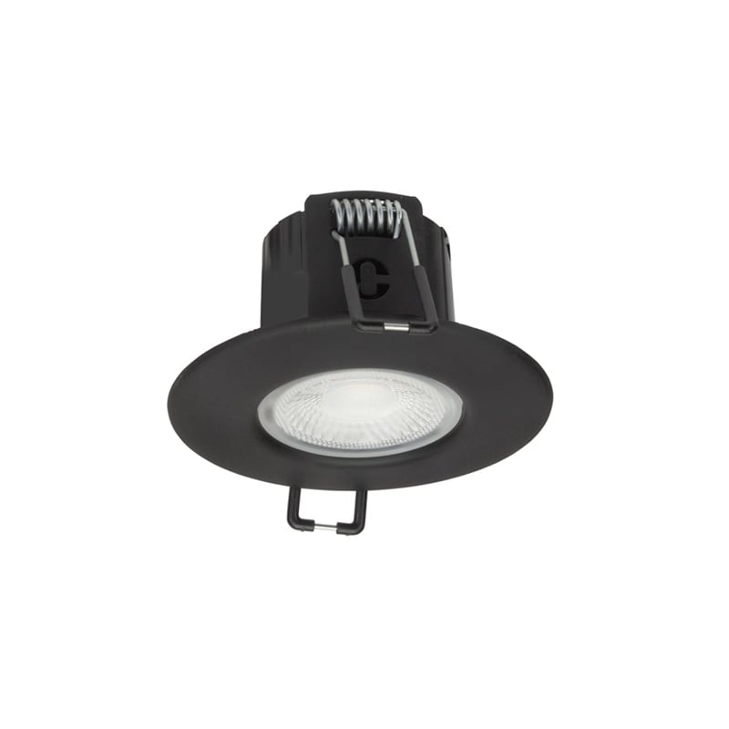 Collingwood H2 Lite LED Downlight 4.3W Matt Black 3000K