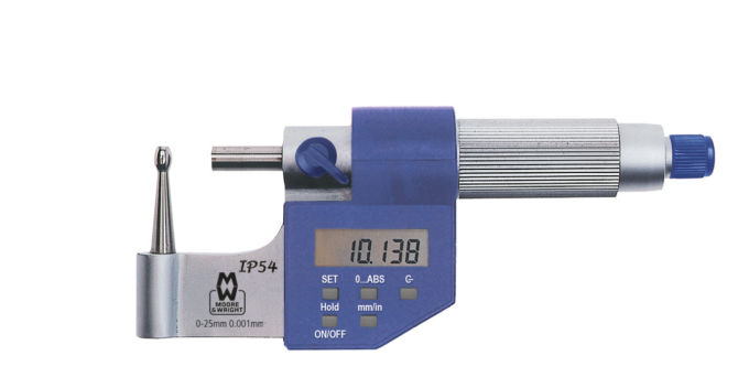 Suppliers Of Moore and Wright Digital Tube Micrometer 255 - DDL Series For Education Sector