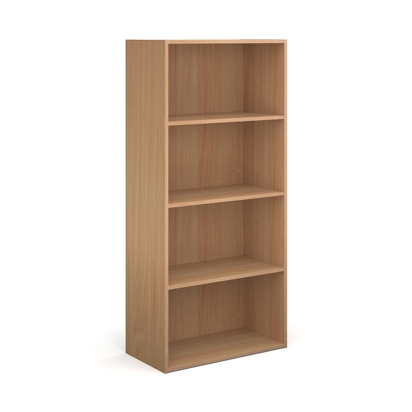 Contract Bookcase with 3 Shelves - Beech