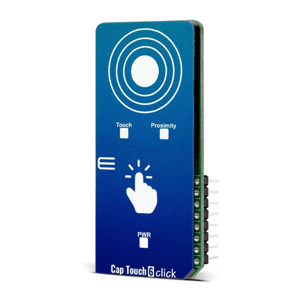 CAP Touch 6 Click Board