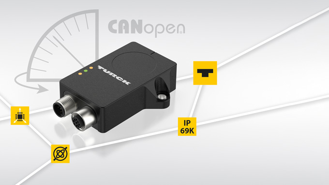 Turck's MEMS/gyroscope sensors now also available with CANopen interface for mobile equipment