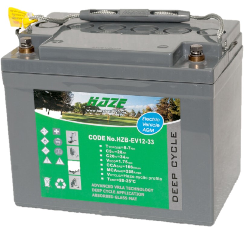 HZB-EV12-33, 12 Volt 33Ah