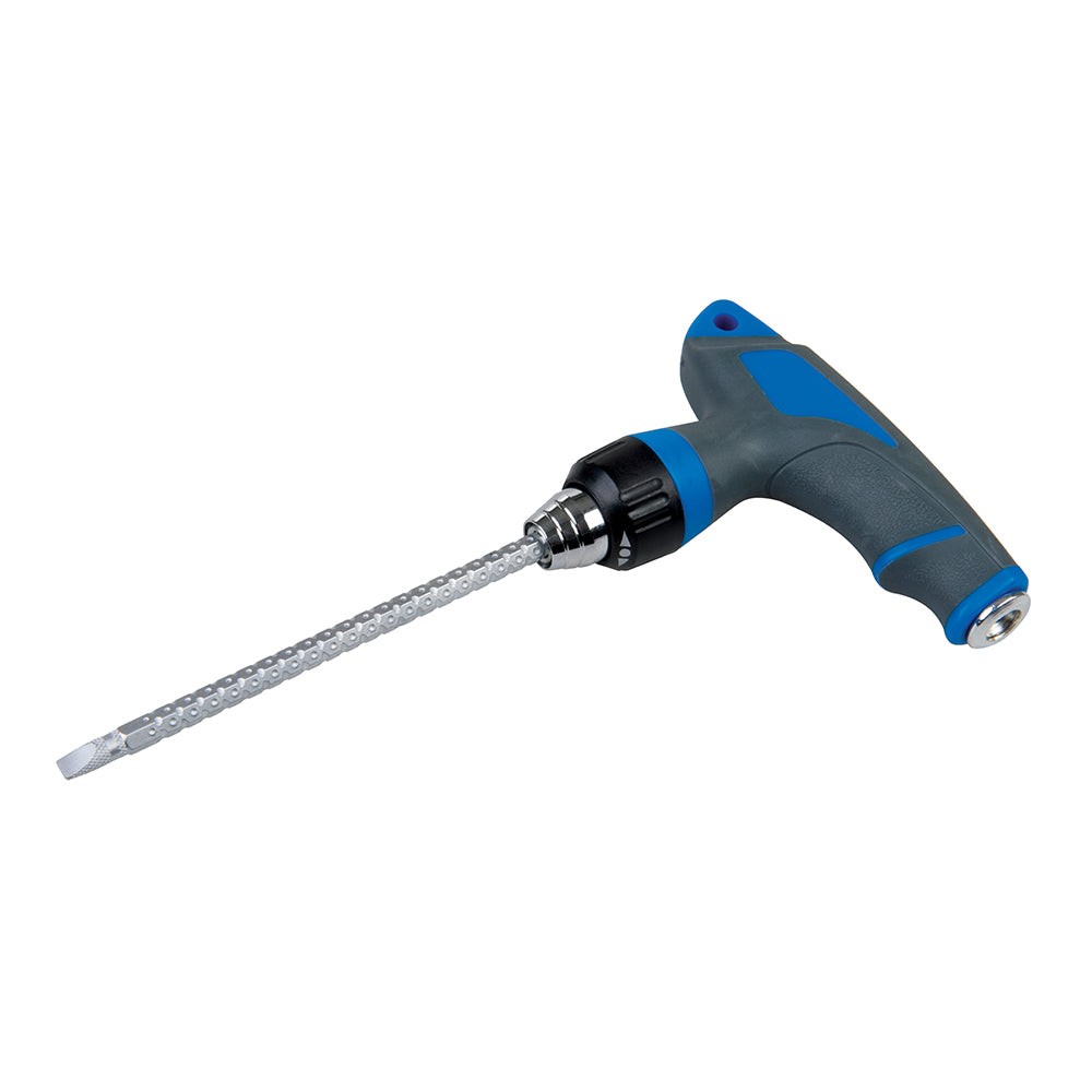 Silverline 604934 T-Handle Ratchet Screwdriver 160mm