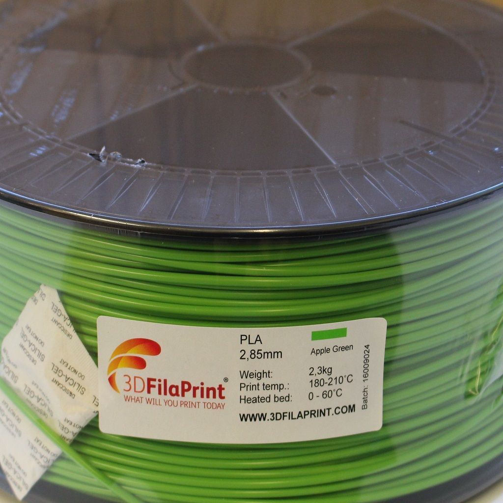 2.3KG 3D FilaPrint Apple Green Premium PLA 2.85mm 3D Printer Filament