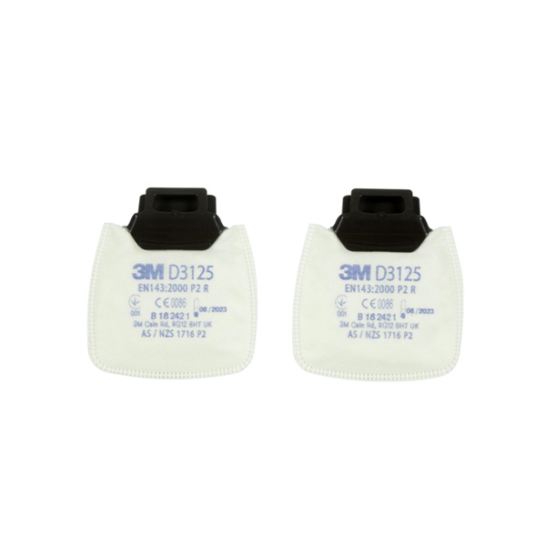 3M Products 3M D3125 Secure Click P2 R Filter Box of 20