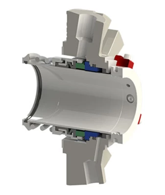 Single Spring Seals For Chemical Processing Systems