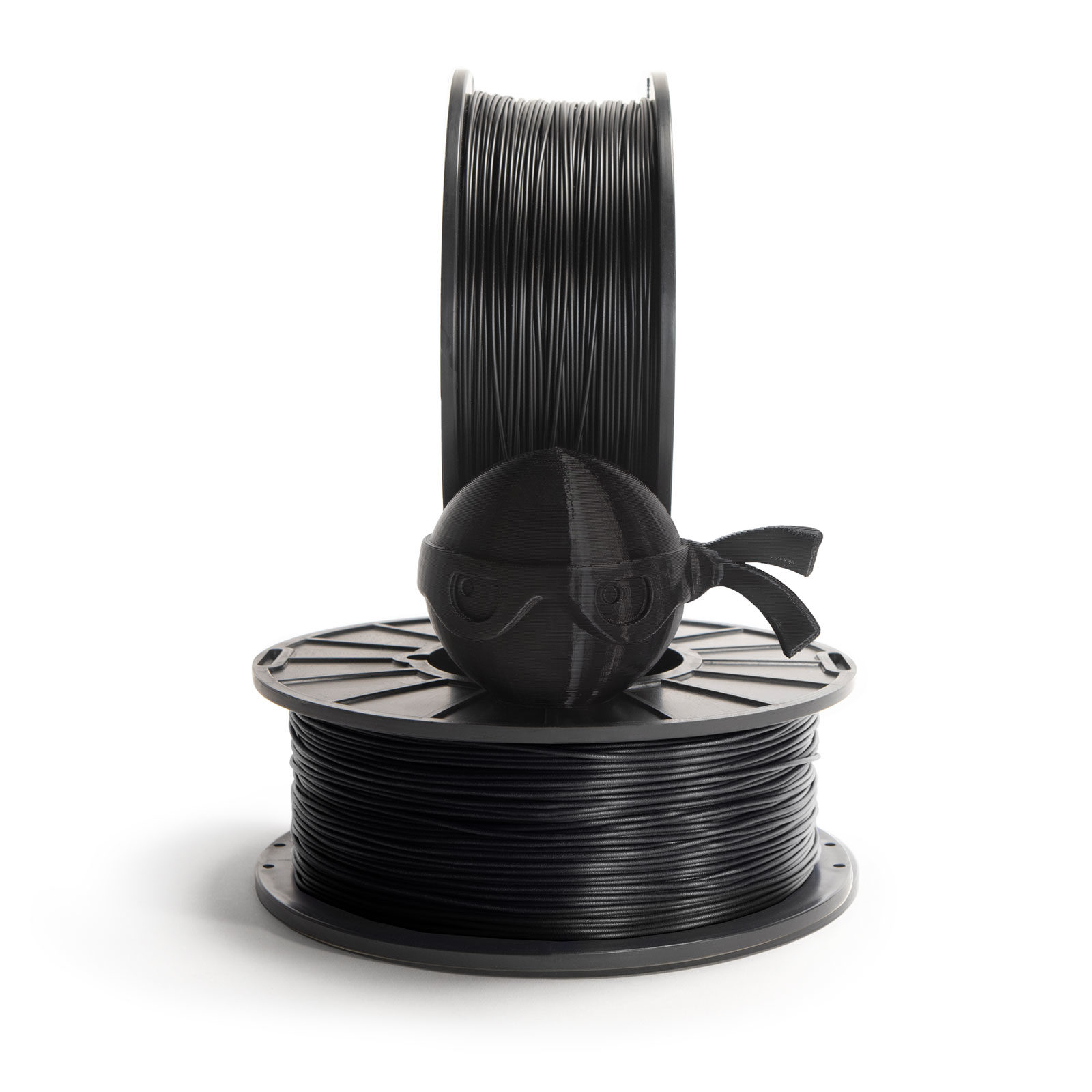 Armadillo Midnight Black 75D Rigid TPU 3D printing filament 3mm 500gms