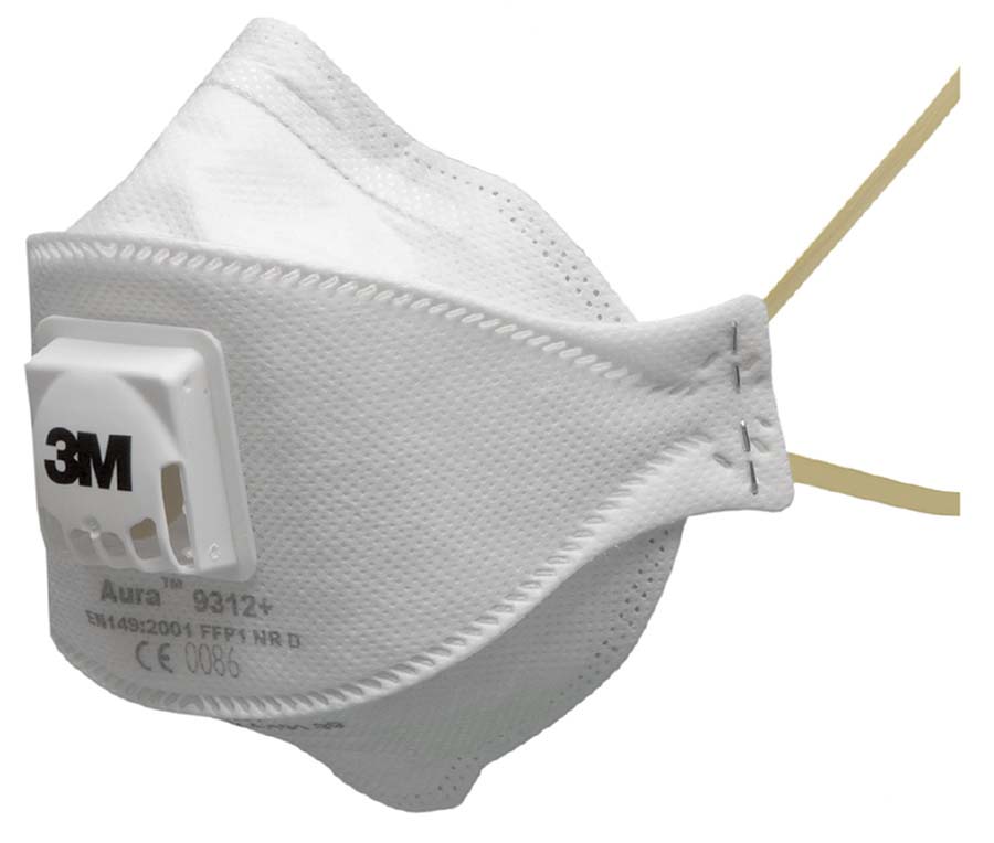 3M Valved Flat&#45;Fold Particulate Respirator