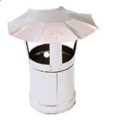 EC32  stainless steel rain cowl