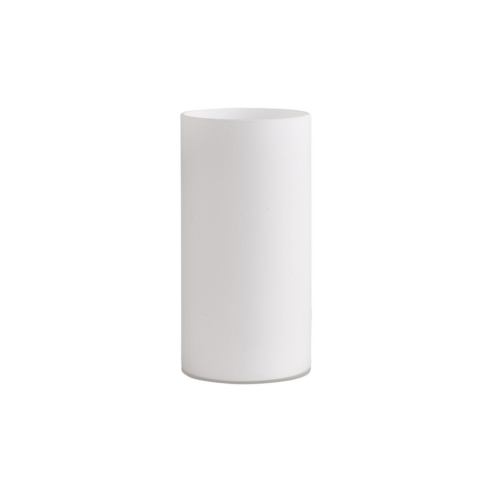 Luxuria Apex 100x200mm Tall Cylinder (A) Opal Glass Shade