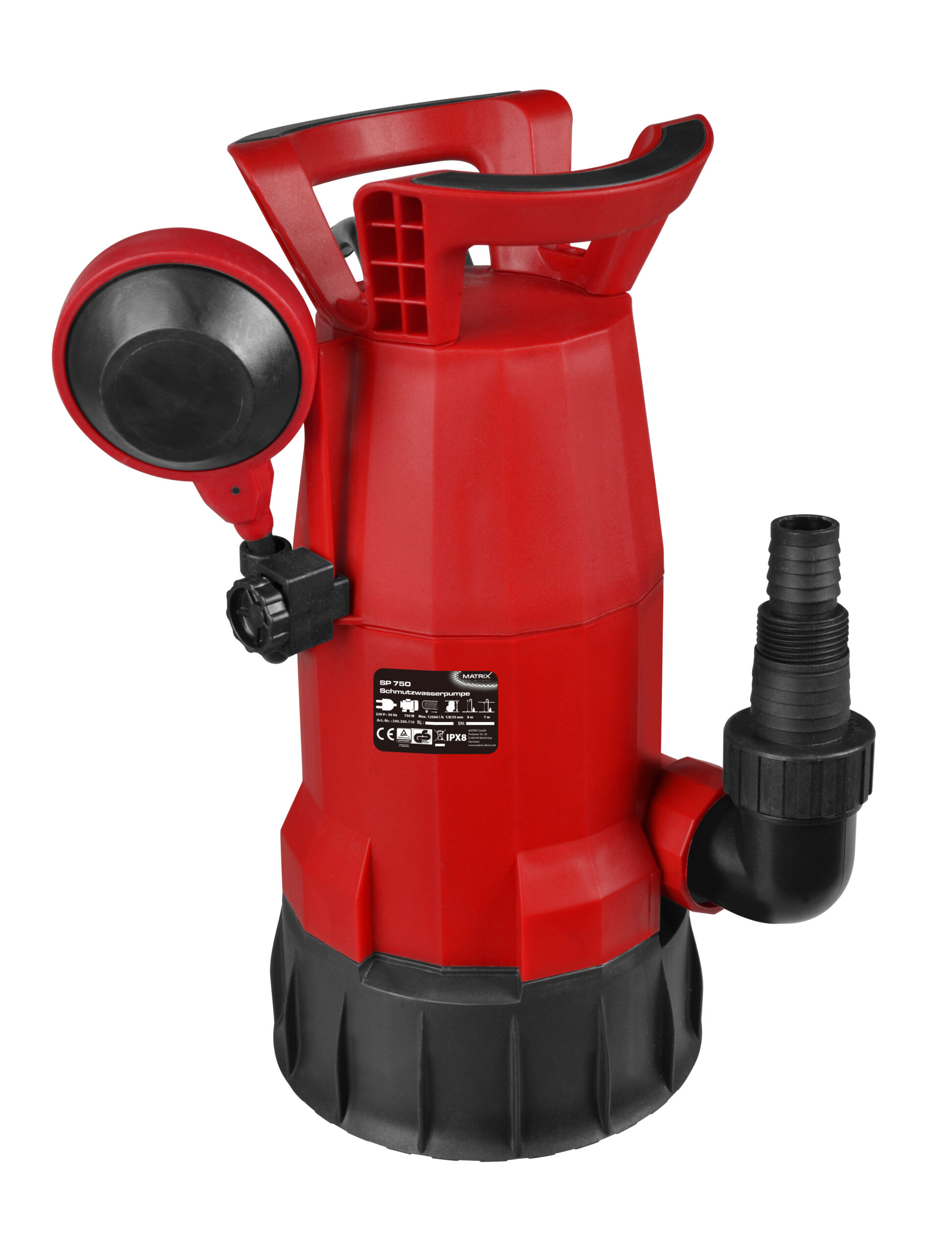Matrix dirty water submersible pump SP 750-2