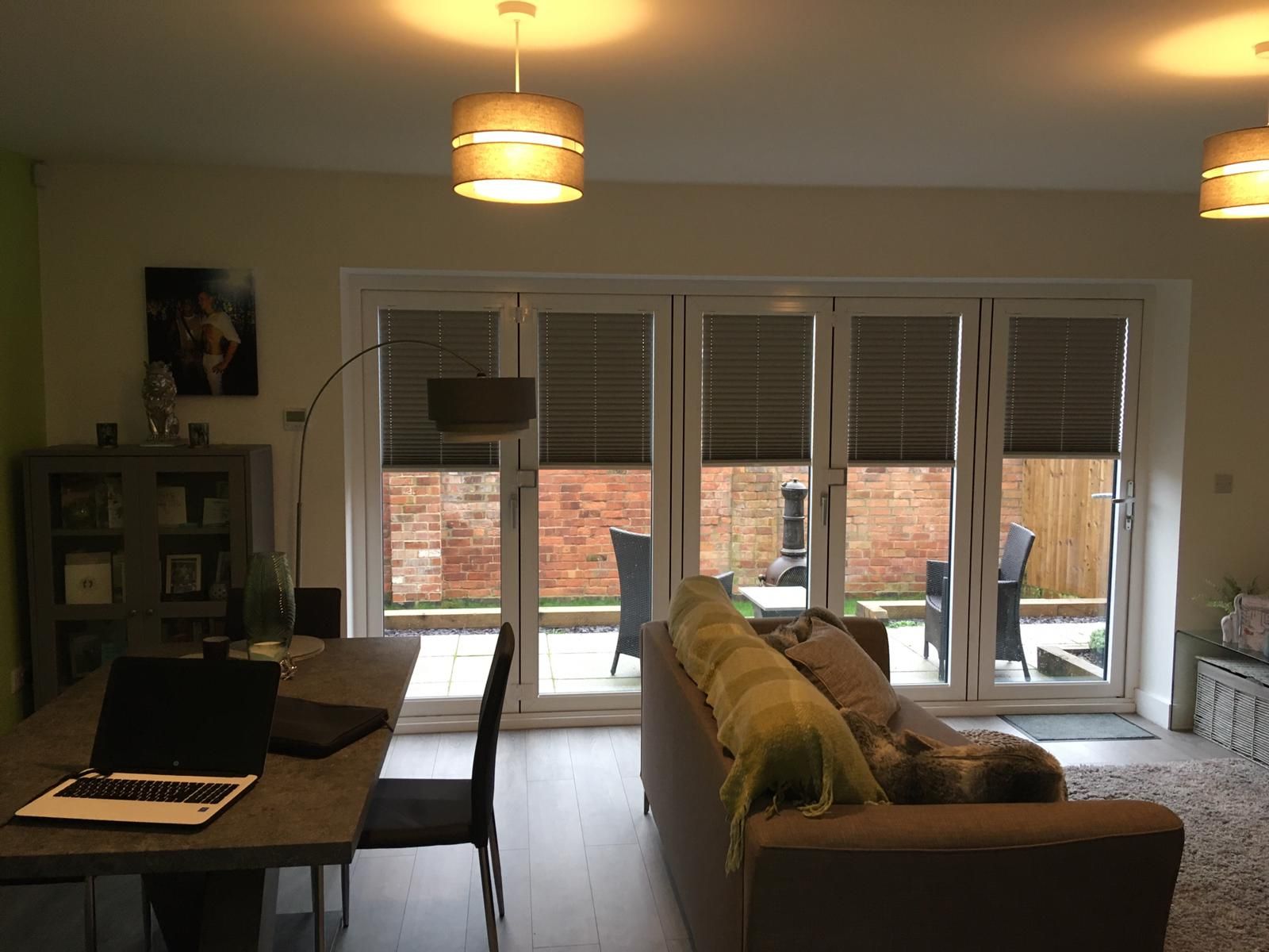 Space-Saving Pleated Blinds Nottingham