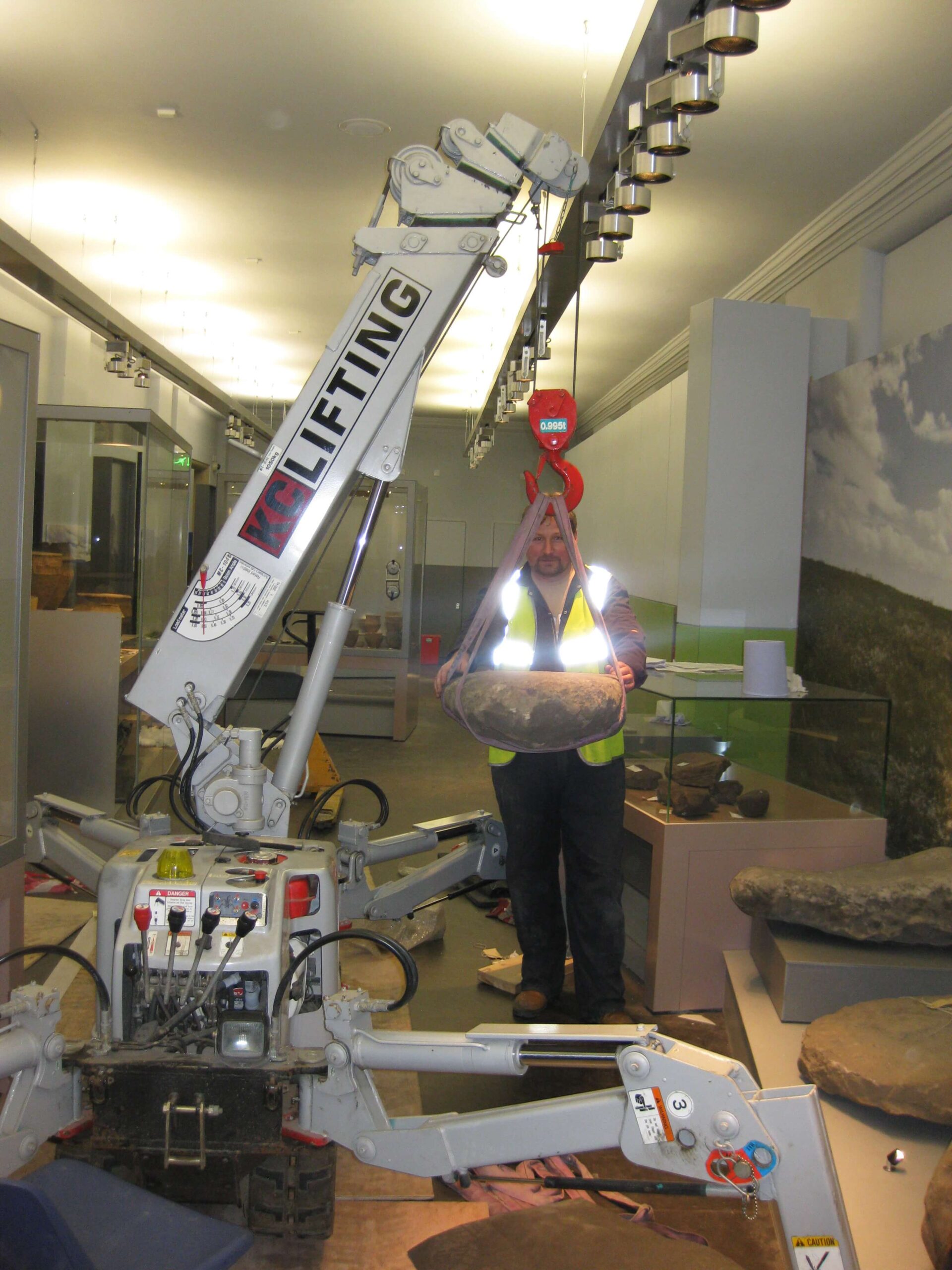 Specialist Lifting For Radiotherapy Equipment