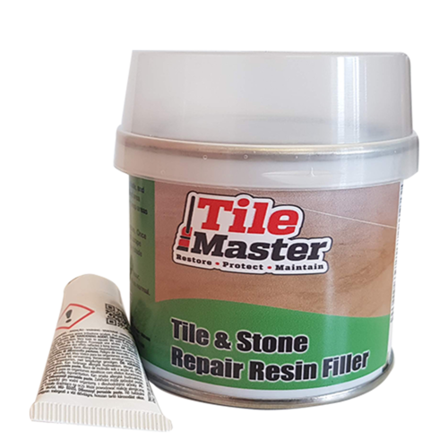 UK Suppliers Of Stone Repair Resin Filler Kit - CREAM (125ml) For The Fire and Flood Restoration Industry