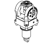 Radial single static tool H&#61;90mm