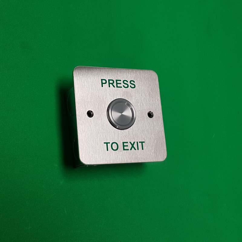 Flush Mount Waterproof Push Button Exit Switch