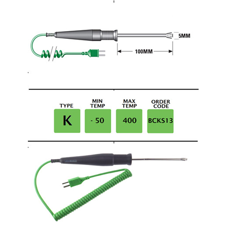 UK Providers Of BCKS13 - Budget K Type Surface Probe