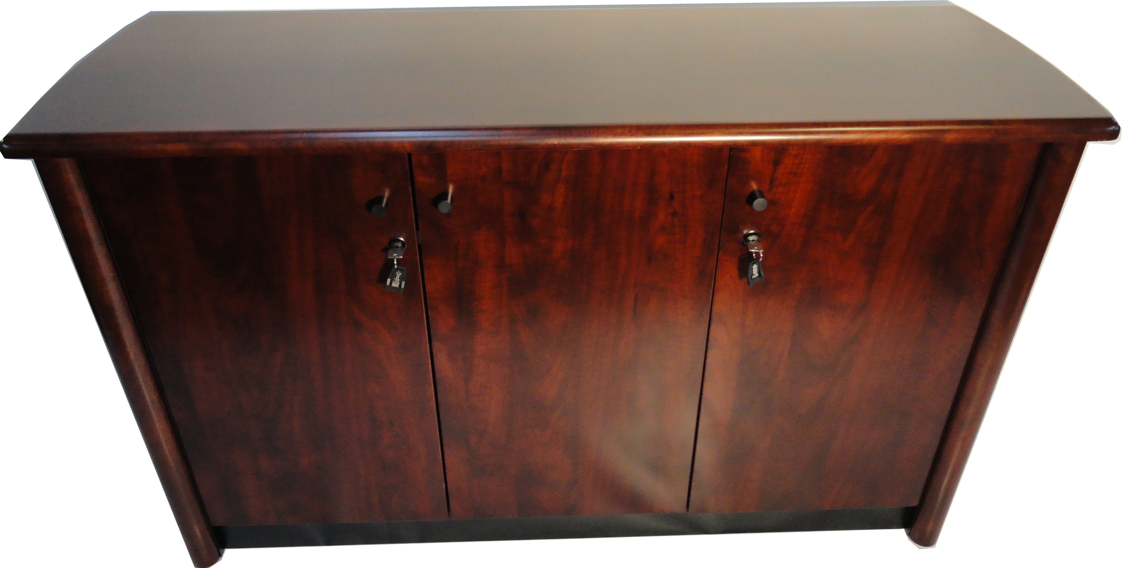 Providers Of Mahogany finish 3 door office cupboard 6846T-29 Near Me