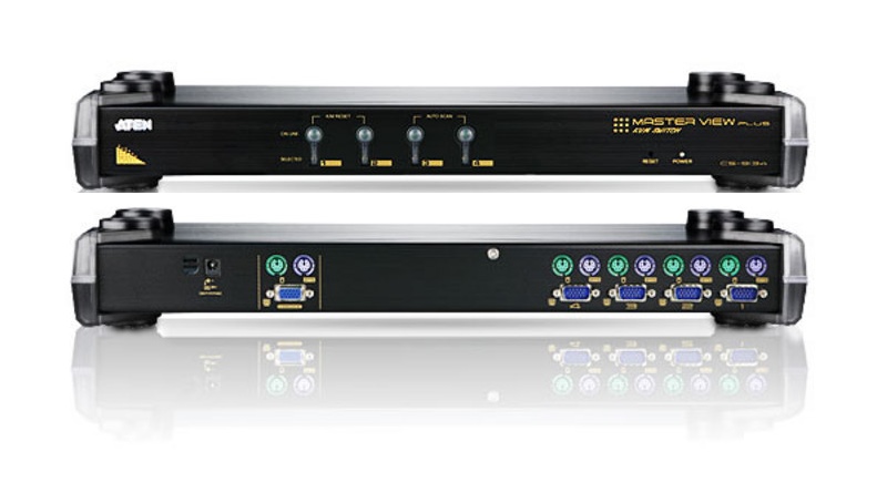 CS9134 - ATEN - 4 Port 1 User PS/2 KVM Switch Cascadable, Rack Mountable, Predecessor to CS1308, Limited Stock *SPECIAL OFFER*