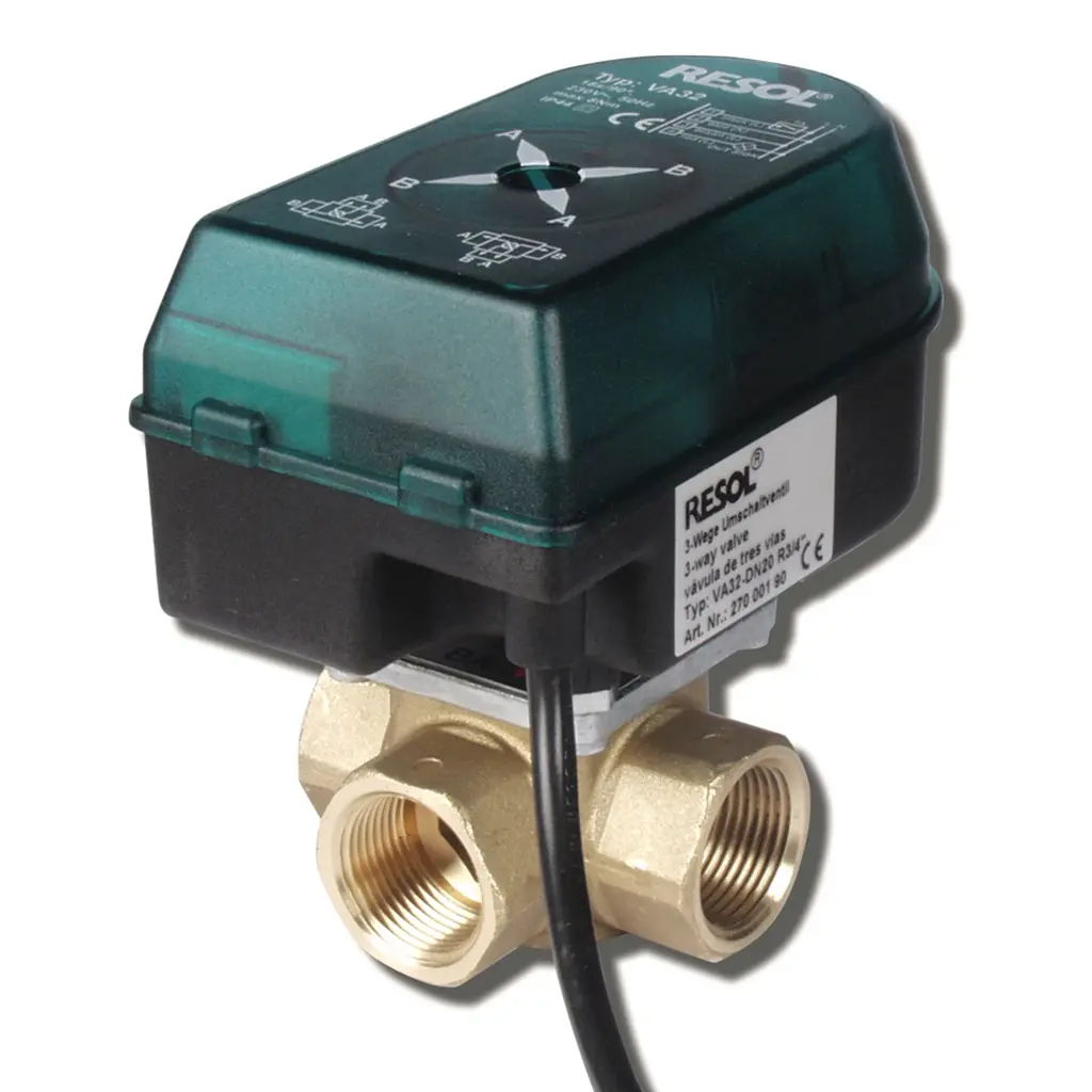 Solar Motorized Valve 3 Port