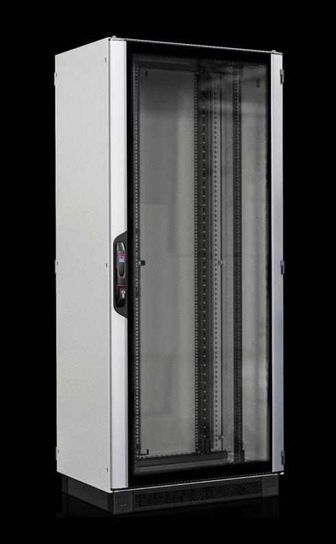 RTL-5303154 - VXIT Rittal Network Rack - 24U 800Wx800D Network/server rack VX IT with glazed door, pre-configured, 482.6 mm (19&#34;) mounting angles, standard (VXIT-5303.154)