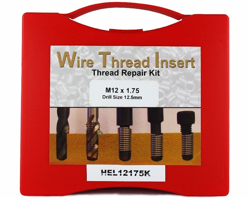 Helicoil M12 x 1.75P Thread Insert Kit