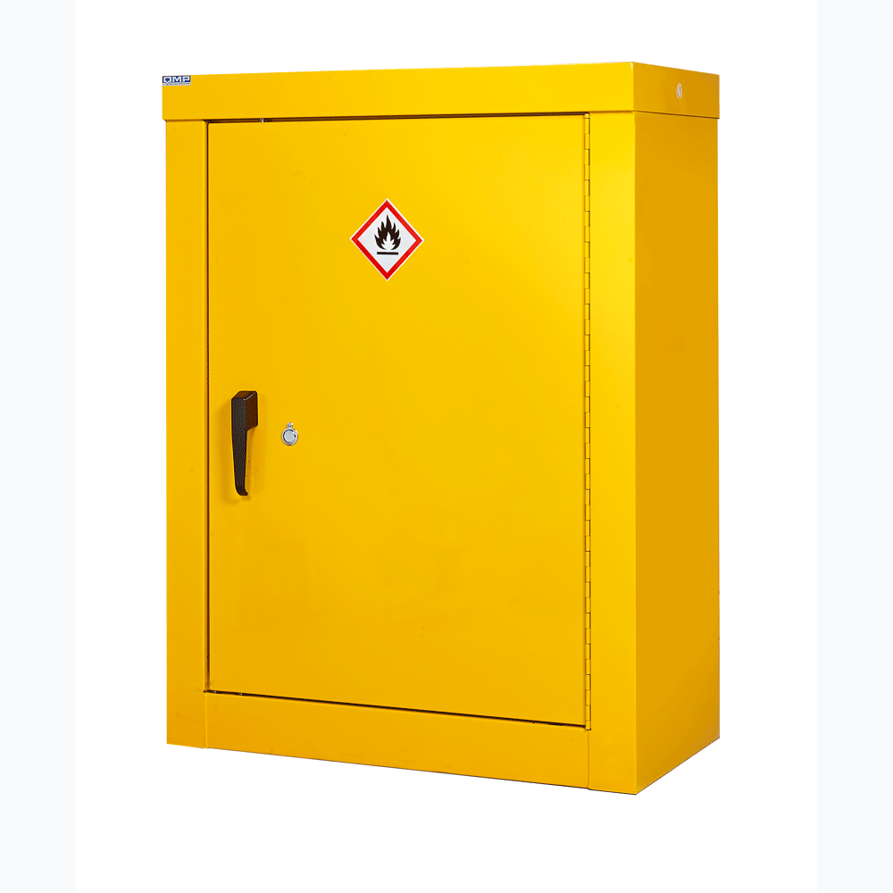 COSHH Yellow Security Cupboard 1200H x 900W x 460D