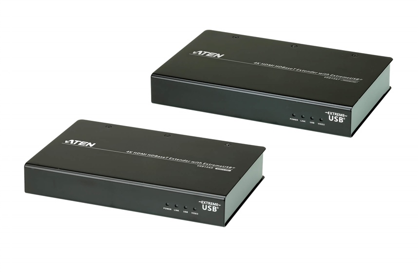 VE813A - Aten - 4K HDMI HDBaseT Extender with ExtremeUSB&#174; - 4K&#64;100m (Class A)